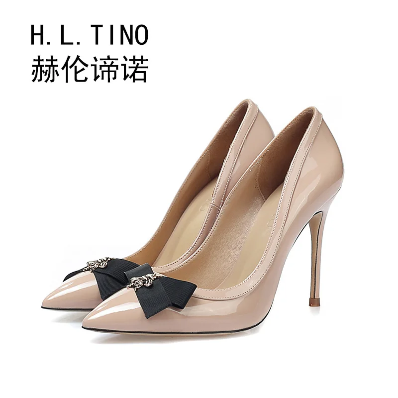 2019 New Sweet Women Pumps Pointed Toe shoes Thin High Heels Wedding Party Pump Butterfly-knot Patent Leather Lady Single Shoes
2019 New Sweet Women Pumps Pointed Toe shoes Thin High Heels Wedding Party Pump Butterfly-knot Patent Leather Lady Single Shoes