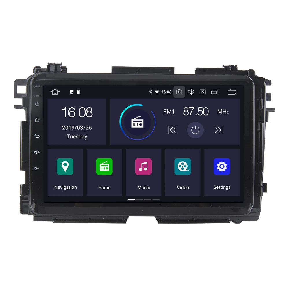 For Honda Vezel HR-V HRV 2014 - 2017 Android 9.0 Auto Car Radio Stereo GPS Navigation Navi Media Multimedia System PhoneLink
For Honda Vezel HR-V HRV 2014 - 2017 Android 9.0 Auto Car Radio Stereo GPS Navigation Navi Media Multimedia System PhoneLink