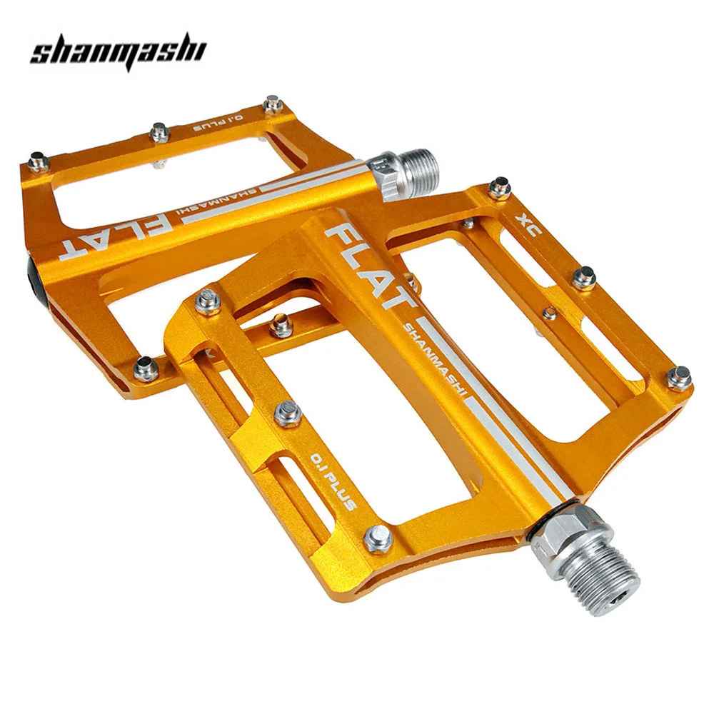 Shanmashi 0.1PLUS Bicycle Pedal Flat Aluminium Alloy Mountain Bike Pedals High-Strength Non-Slip Surface
Shanmashi 0.1PLUS Bicycle Pedal Flat Aluminium Alloy Mountain Bike Pedals High-Strength Non-Slip Surface