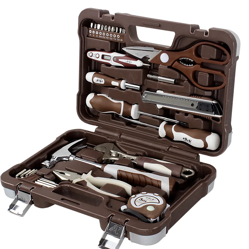 27pcs Household Electrician Maintenance Tools Kit Electrician Hardware Tools Set Multi-Functional Portable Hardware Tool AK-E027
27pcs Household Electrician Maintenance Tools Kit Electrician Hardware Tools Set Multi-Functional Portable Hardware Tool AK-E027