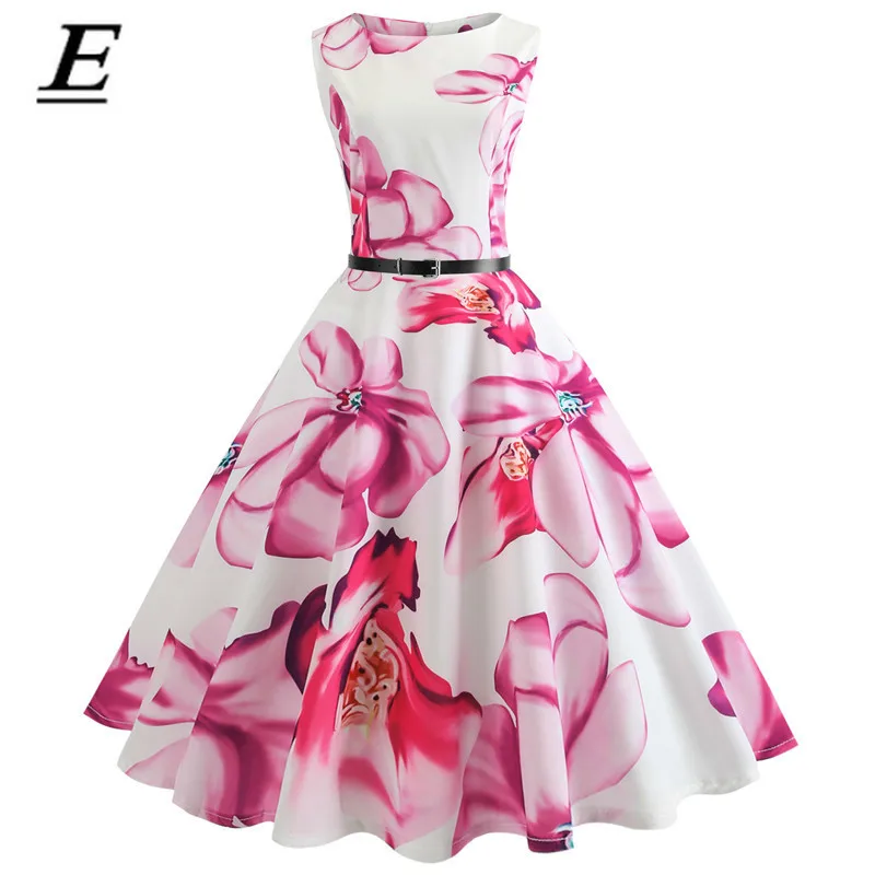 2019 Floral Print Vintage Dress Robe Women Retro PinUp Tutu Dresses Hepburn 1950s 60s Rockabilly Feminino Vestidos Swing Dresses
2019 Floral Print Vintage Dress Robe Women Retro PinUp Tutu Dresses Hepburn 1950s 60s Rockabilly Feminino Vestidos Swing Dresses