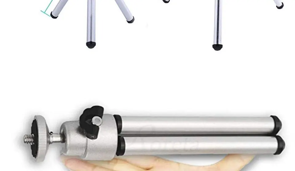 Roreta Mini Tripod With Bluetooth Remote Control For iPhone X 8 7 6S Plus Mobile Phone tripod Bracket Camera Extendable Monopod