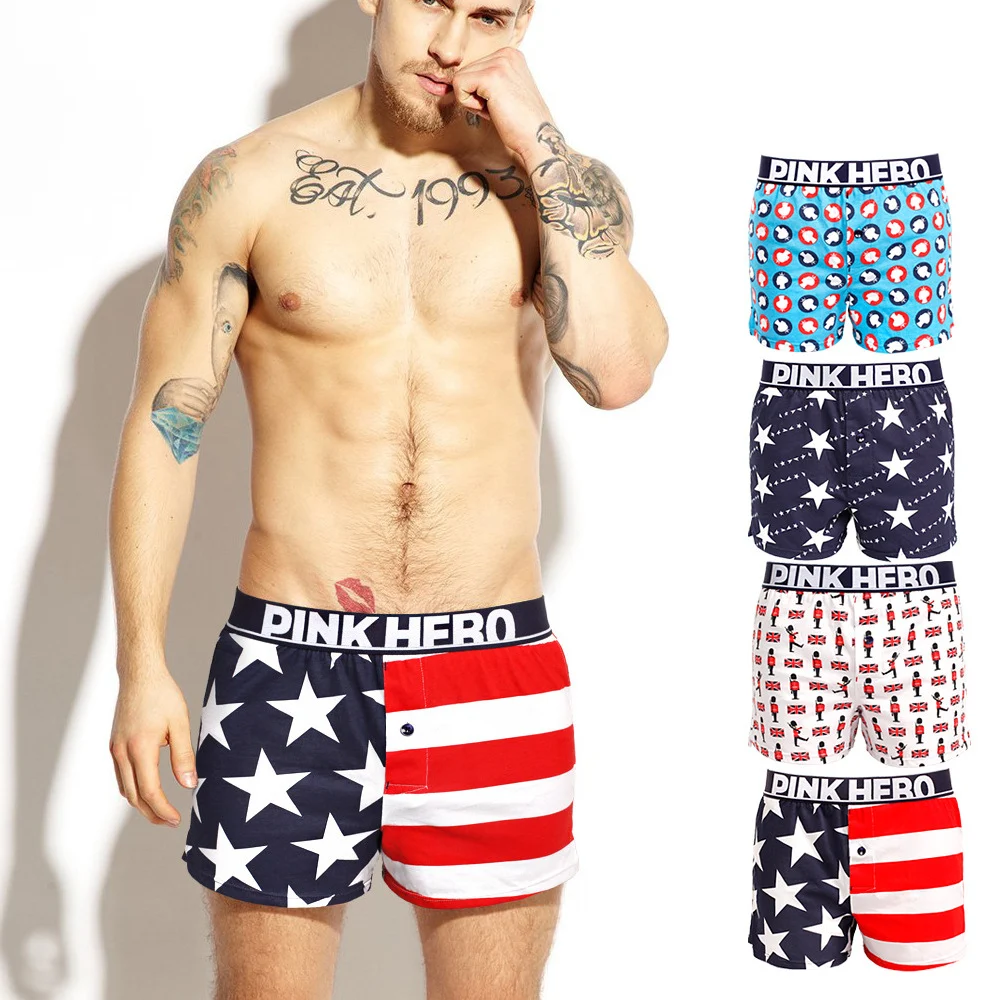 QIZXIM Strars American flag Queen crown Print Men Underwear Cotton Boxers for Gentlemen Summer Shorts Lover Panties Arrow Pants
QIZXIM Strars American flag Queen crown Print Men Underwear Cotton Boxers for Gentlemen Summer Shorts Lover Panties Arrow Pants