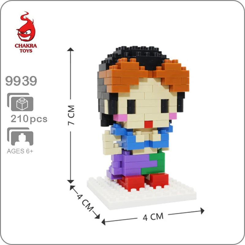 CHAKRA 9939 Anime One Piece Nico Robin Pirate 3D Model Micro Small Blocks Bricks Diamond Mini Building Toy for Children no Box
CHAKRA 9939 Anime One Piece Nico Robin Pirate 3D Model Micro Small Blocks Bricks Diamond Mini Building Toy for Children no Box