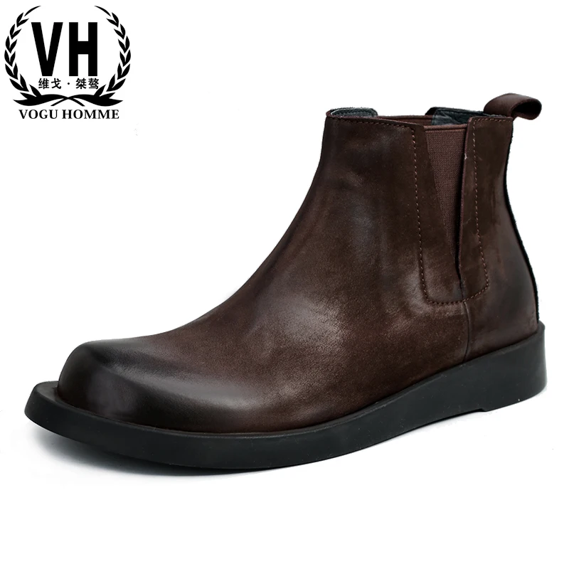 Riding boots mens Genuine Leather retro British fashion high top shoes Chelsea boots cowhide desert boots men chelsea boots
Riding boots mens Genuine Leather retro British fashion high top shoes Chelsea boots cowhide desert boots men chelsea boots