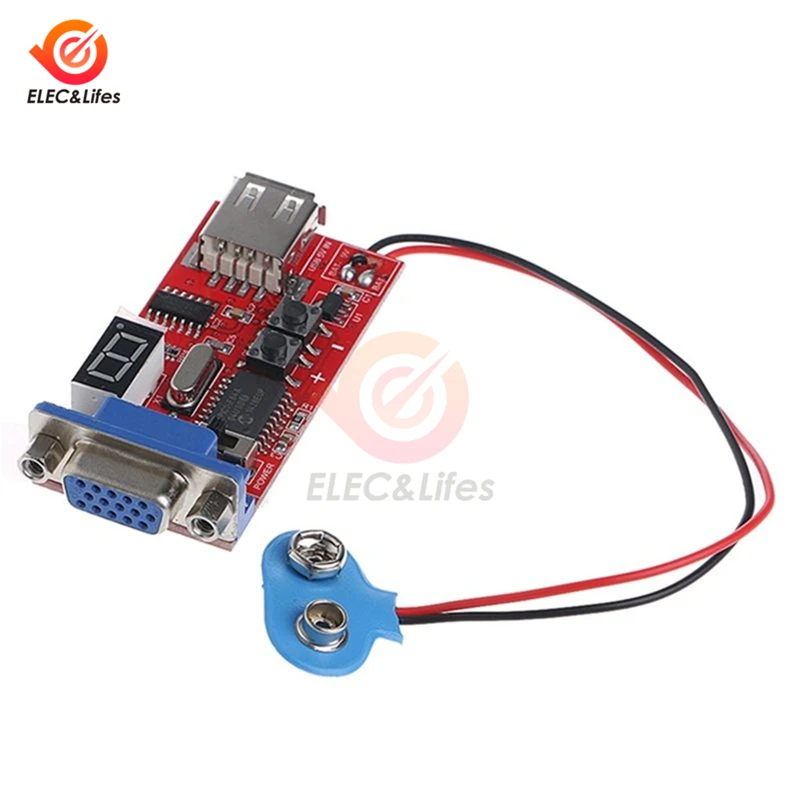 High Quality VGA Signal Generator LCD Tester 15 Signal VGA/XGA RGBHV HD Output USB Battery Dual Power Supply
High Quality VGA Signal Generator LCD Tester 15 Signal VGA/XGA RGBHV HD Output USB Battery Dual Power Supply