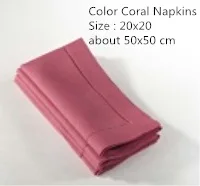 Set of 400 Fashion Table Napkins Handkerchiefs Towel Color Hemstitched Linen Napkins/Dinner Napkins For dinner party 20x20-inch
Set of 400 Fashion Table Napkins Handkerchiefs Towel Color Hemstitched Linen Napkins/Dinner Napkins For dinner party 20x20-inch