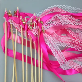 New 20pcs/lot Multi Magic Ribbon Wand Fairy fairy Sticks with Bells Streamers Bubbles customized wedding Decoration Supplies
New 20pcs/lot Multi Magic Ribbon Wand Fairy fairy Sticks with Bells Streamers Bubbles customized wedding Decoration Supplies