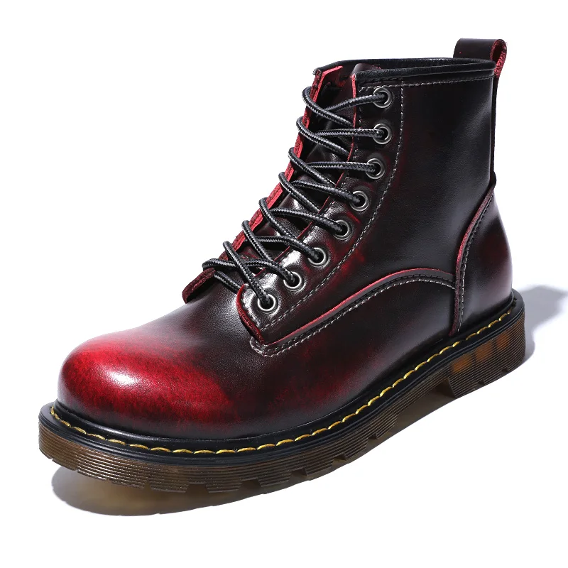 Martin Boots Men Ankle Boots Winter Sneakers Real Cow Leather Outdoor Hiking Non-slip Waterproof Working Shoes
Martin Boots Men Ankle Boots Winter Sneakers Real Cow Leather Outdoor Hiking Non-slip Waterproof Working Shoes
