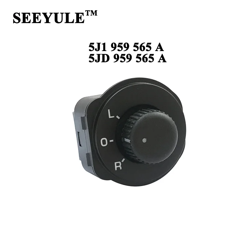 1pc SEEYULE 5J1 959 565 A / 5JD 959 565 A Car Side Mirror Switch for VW Skoda Fabia Combi Roomster Praktik 2006-2014
1pc SEEYULE 5J1 959 565 A / 5JD 959 565 A Car Side Mirror Switch for VW Skoda Fabia Combi Roomster Praktik 2006-2014