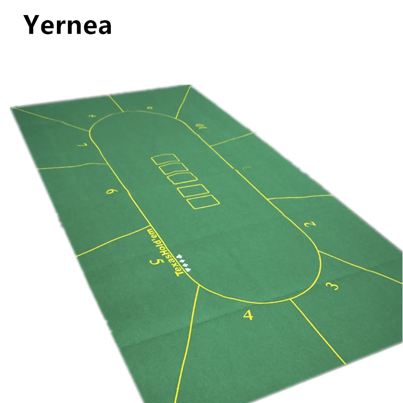 New 180*90cm Poker Table Cloth Texas Hold'em Poker Layouts Tablecloth Felt 10 Players Poker Mat / Tapis Poker
New 180*90cm Poker Table Cloth Texas Hold'em Poker Layouts Tablecloth Felt 10 Players Poker Mat / Tapis Poker