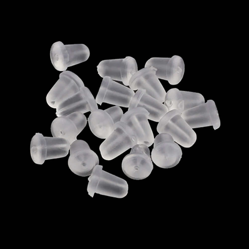 1000 Pcs Clear Rubber Earring Back Stoppers Ear Post Nuts Findings Earnuts Stud Earring Plugs Tattoo accesories
1000 Pcs Clear Rubber Earring Back Stoppers Ear Post Nuts Findings Earnuts Stud Earring Plugs Tattoo accesories