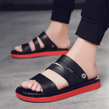 BJYL Sandals trend men's 2019 new non-slip beach shoes men's summer casual outdoor wild new sandals and slippers B205
BJYL Sandals trend men's 2019 new non-slip beach shoes men's summer casual outdoor wild new sandals and slippers B205