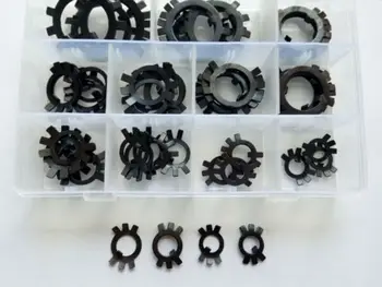 110pcs M10-M30 Steel Stop Washer Stopping Washers Gaskets With Toothed 45H Kits High Quality
110pcs M10-M30 Steel Stop Washer Stopping Washers Gaskets With Toothed 45H Kits High Quality