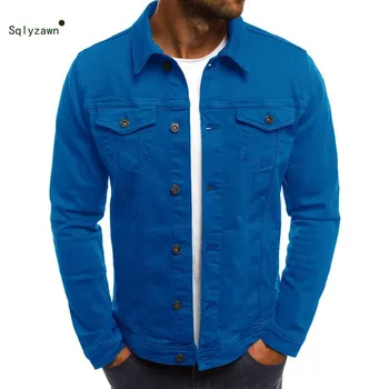 Spring Autumn Long Sleeve Solid Denim Varsity Jacket Men's Fashion Black Blue Pocket Bomber Shirt Streetwear Coat Plus Size 3XL
Spring Autumn Long Sleeve Solid Denim Varsity Jacket Men's Fashion Black Blue Pocket Bomber Shirt Streetwear Coat Plus Size 3XL