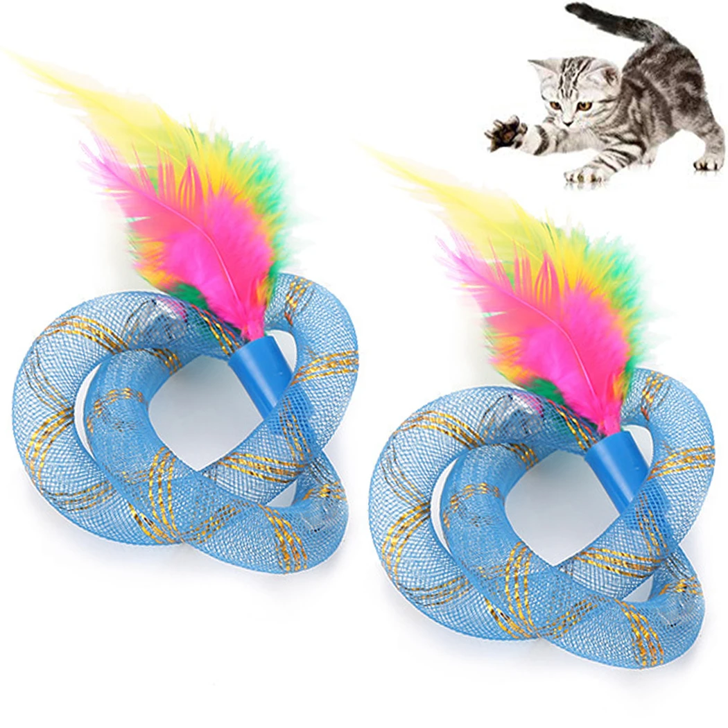 2Pcs Funny Colorful Cat Spring Toys Line Tube With Feather Spring Elastic Toy Pet Interactive Training Supplies For Cat Dog
2Pcs Funny Colorful Cat Spring Toys Line Tube With Feather Spring Elastic Toy Pet Interactive Training Supplies For Cat Dog
