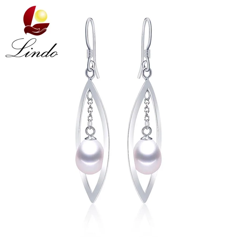 Trendy Anti Allergy AAAA Natural Pearl Drop Earrings Women Elegant Small Genuine Freshwater Pearl Silver 925 Leaf Jewelry New
Trendy Anti Allergy AAAA Natural Pearl Drop Earrings Women Elegant Small Genuine Freshwater Pearl Silver 925 Leaf Jewelry New
