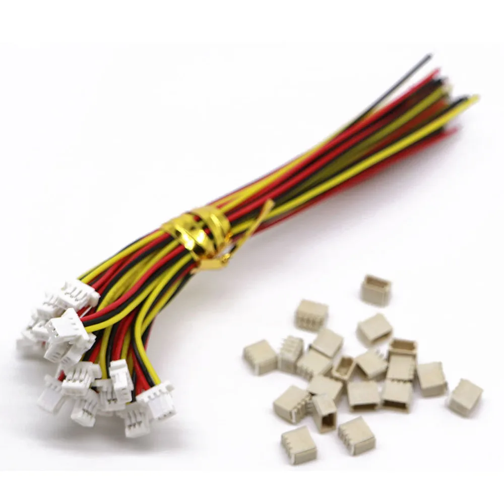 10 Sets Mini Micro Sh 1.0 Jst 3-Pin Connector Plug Male With 100Mm Cable & Female
10 Sets Mini Micro Sh 1.0 Jst 3-Pin Connector Plug Male With 100Mm Cable & Female