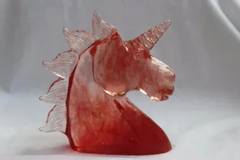 Natural Red melting Quartz crystal carving unicorn crystal healing free shipping
Natural Red melting Quartz crystal carving unicorn crystal healing free shipping