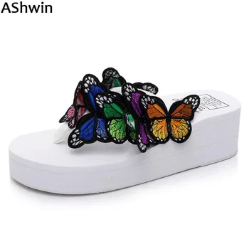 AShwin butterfly wedge platform sandals woman shoes flip flops summer casual thong slippers fancy shoes hawaiian sandal seaside
AShwin butterfly wedge platform sandals woman shoes flip flops summer casual thong slippers fancy shoes hawaiian sandal seaside