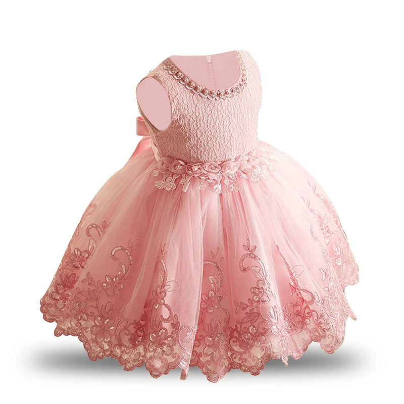 2018 New Lace Flower Baby Girl Dress 6M-24M 1 Years Baby Girls Birthday Dresses Vestido wedding party princess dress 0-6 yrs
2018 New Lace Flower Baby Girl Dress 6M-24M 1 Years Baby Girls Birthday Dresses Vestido wedding party princess dress 0-6 yrs