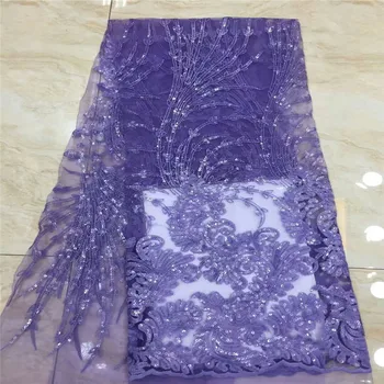 Nigerian Laces Fabrics High Quality 2019 Tulle African Laces Fabric African French Tulle Lace sequins for wedding dress xw9-7
Nigerian Laces Fabrics High Quality 2019 Tulle African Laces Fabric African French Tulle Lace sequins for wedding dress xw9-7