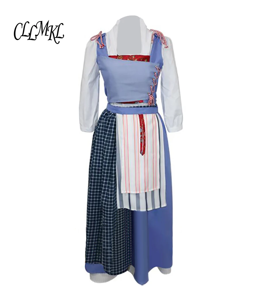 Beauty And The Beast Princess Belle Cosplay Costumes Girl and Women Blue Dress Fantasia Halloween Cosplay
Beauty And The Beast Princess Belle Cosplay Costumes Girl and Women Blue Dress Fantasia Halloween Cosplay