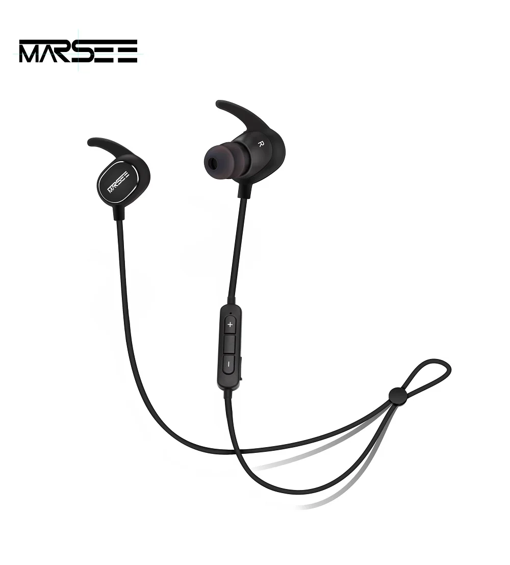 Bluetooth Headphone MARSEE Wireless In-ear Headsets for mobile phone Sport Running Jogging Sweatproof earphone with aptX Stereo
Bluetooth Headphone MARSEE Wireless In-ear Headsets for mobile phone Sport Running Jogging Sweatproof earphone with aptX Stereo
