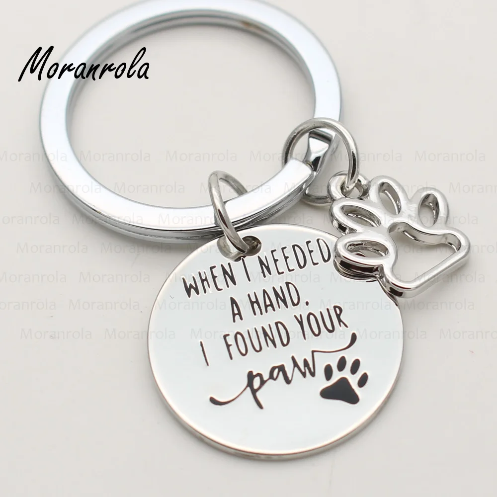 new arrive"when i needed a hand I found your paw "Necklace &keychain charm Dog paw Print For Dog lover fur mama dog
new arrive"when i needed a hand I found your paw "Necklace &keychain charm Dog paw Print For Dog lover fur mama dog