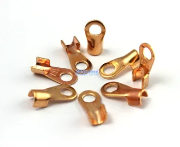 150 Pieces 10A Copper Battery Cable Connector Terminal Lug OT-10A
