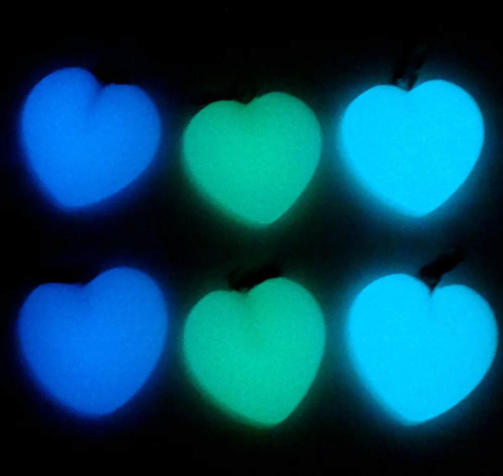 Glow in the Dark Luminous Stone Pendant moonstone quartz crystal Fluorescent Heart-shaped pendant Jewelry making necklace 24pc
Glow in the Dark Luminous Stone Pendant moonstone quartz crystal Fluorescent Heart-shaped pendant Jewelry making necklace 24pc