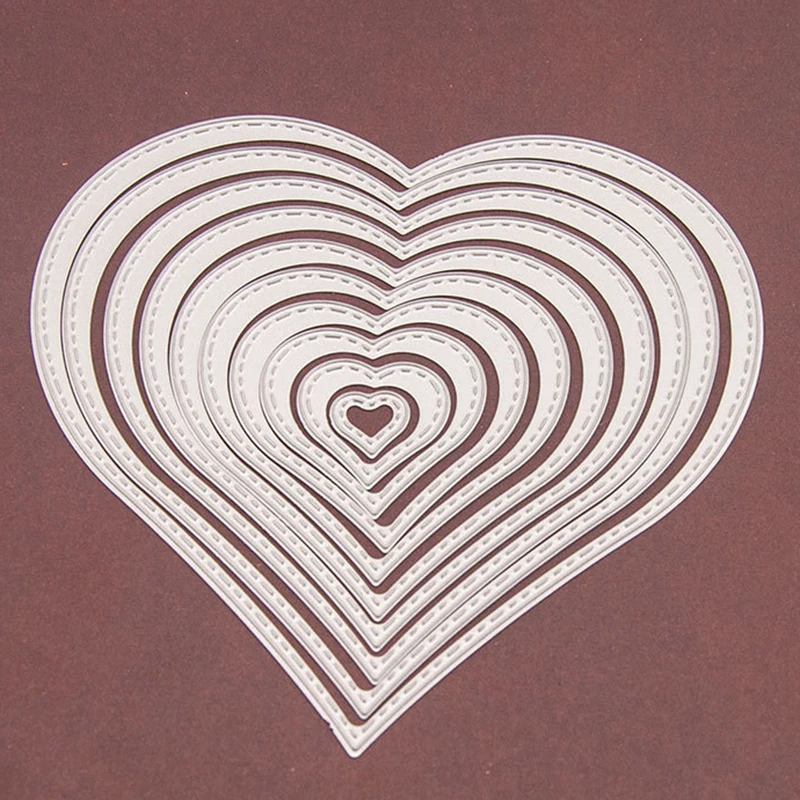 10 Pcs/Set Basic Love Heart Carbon Steel Metal Cutting Dies Scrapbooking Decorative Greeting Paper Cards Template Handmade
10 Pcs/Set Basic Love Heart Carbon Steel Metal Cutting Dies Scrapbooking Decorative Greeting Paper Cards Template Handmade