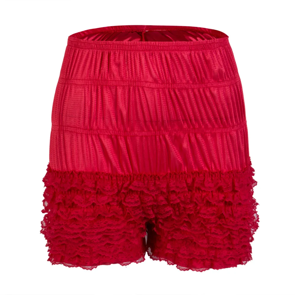 Women Sexy Lace Shorts Safety Lolita Underpants Frilly Ruffle Knickers Briefs High Waist Casual Panties
Women Sexy Lace Shorts Safety Lolita Underpants Frilly Ruffle Knickers Briefs High Waist Casual Panties