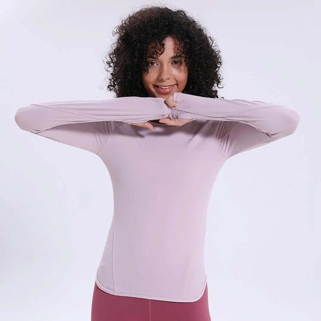 W-Yunna New Summer Fitness Clothes Women's Elastic Stretchy Workout Long Sleeved Tops Women Basic Fashion Tops Tshirts
W-Yunna New Summer Fitness Clothes Women's Elastic Stretchy Workout Long Sleeved Tops Women Basic Fashion Tops Tshirts