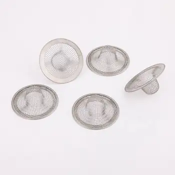 Kitchen Stainless Steel Strainers Hole Filter Mesh Sink Strainer Kitchen Bathroom Bathtub Waste Screen Bathroom Accessories
Kitchen Stainless Steel Strainers Hole Filter Mesh Sink Strainer Kitchen Bathroom Bathtub Waste Screen Bathroom Accessories