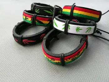 Fashion Braided 60pcs mix 6style Bob Mary logo Leather Bracelet Men Women Magnetic Clasps Bracelets
Fashion Braided 60pcs mix 6style Bob Mary logo Leather Bracelet Men Women Magnetic Clasps Bracelets