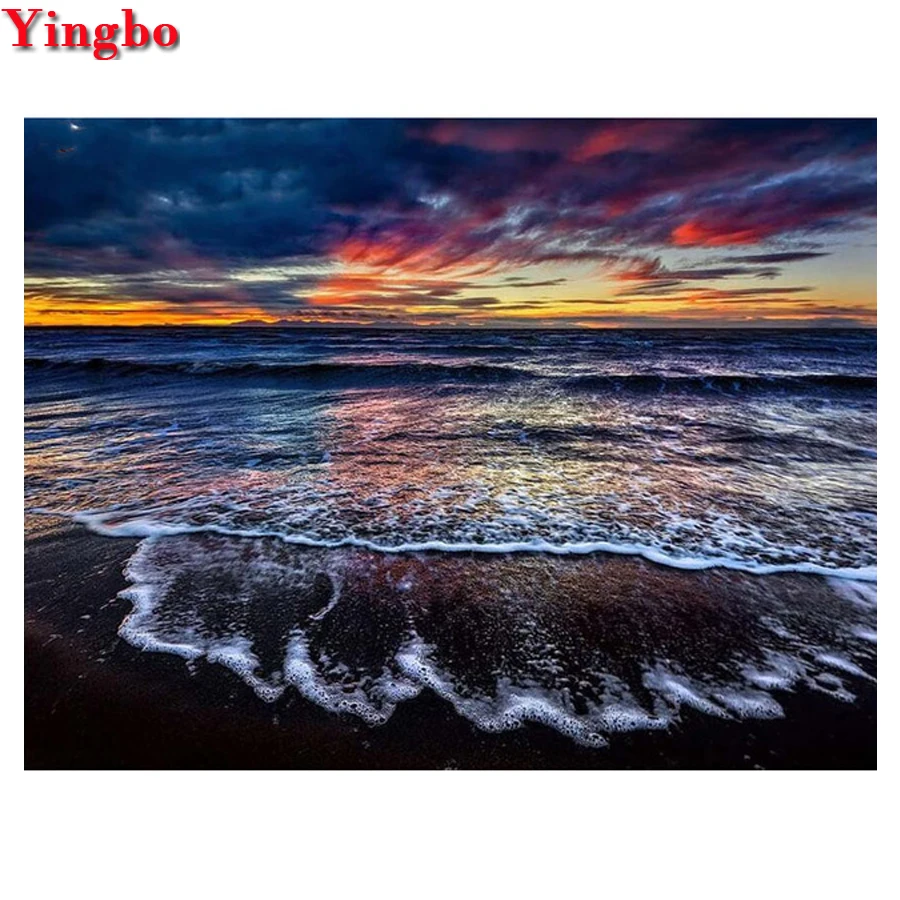 full drill embroidery Diamond painting Seascape landscape natural scenery 5d Cross Stitch picture of Rhinestone mosaic decor
full drill embroidery Diamond painting Seascape landscape natural scenery 5d Cross Stitch picture of Rhinestone mosaic decor