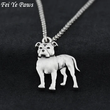 Vintage 3D Floppy Ears Staffordshire Bull Terrier & Pit Bull Charms Dog Necklaces For Women Men Stainless Steel Chain Necklace
Vintage 3D Floppy Ears Staffordshire Bull Terrier & Pit Bull Charms Dog Necklaces For Women Men Stainless Steel Chain Necklace