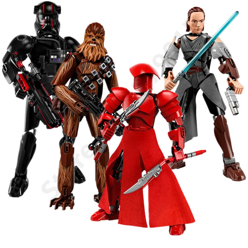 Star Wars Last Jedi Elite TIE Fighter Pilot Jyn Erso Elite Praetorian Guards Building Block Toy Compatible with Lego Star Wars
Star Wars Last Jedi Elite TIE Fighter Pilot Jyn Erso Elite Praetorian Guards Building Block Toy Compatible with Lego Star Wars