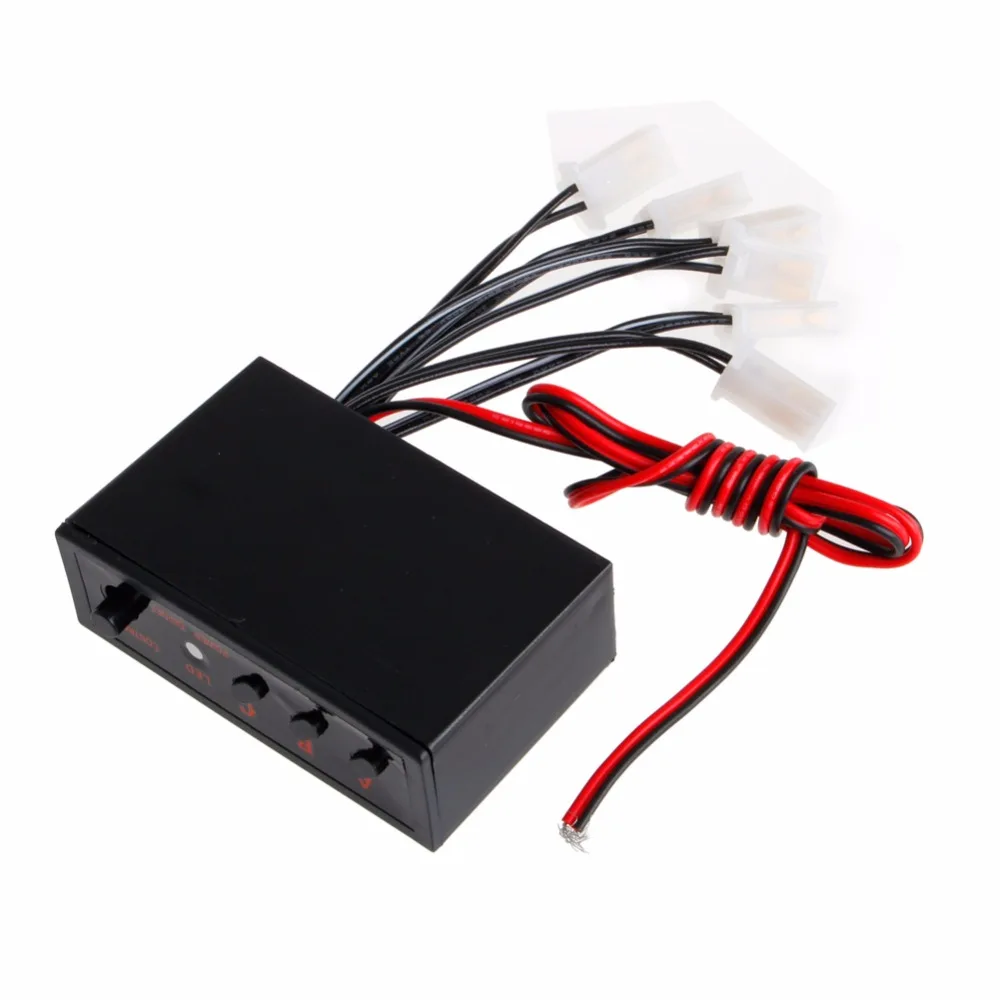 6 Ways LED Strobe Flash Light Lamp Emergency Flashing Controller Box DC 12V Car
6 Ways LED Strobe Flash Light Lamp Emergency Flashing Controller Box DC 12V Car
