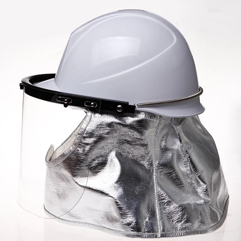 Safety Helmet Full Head Protective Mask For the furnace workers High temperature Smelting Metallurgy Steelmaking industry
Safety Helmet Full Head Protective Mask For the furnace workers High temperature Smelting Metallurgy Steelmaking industry