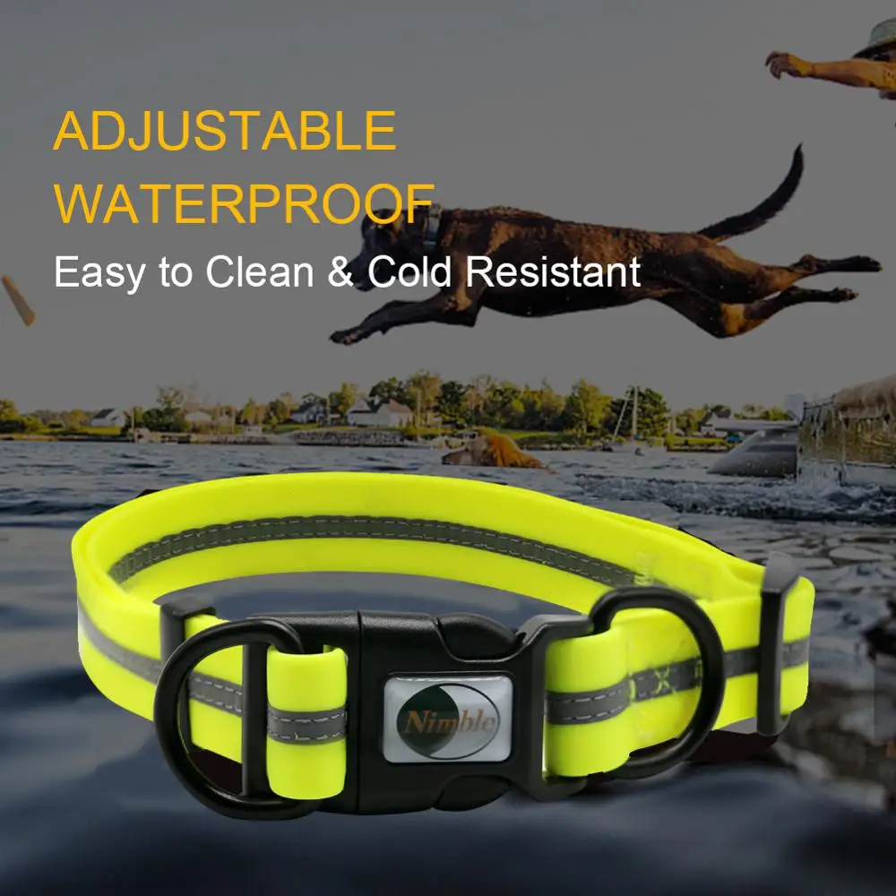 Pet Dog Collar High Quality PVC+Polyester Night Glowing Reflective Night Safety Collars Deodorant Waterproof Collar Pet Supplies
Pet Dog Collar High Quality PVC+Polyester Night Glowing Reflective Night Safety Collars Deodorant Waterproof Collar Pet Supplies