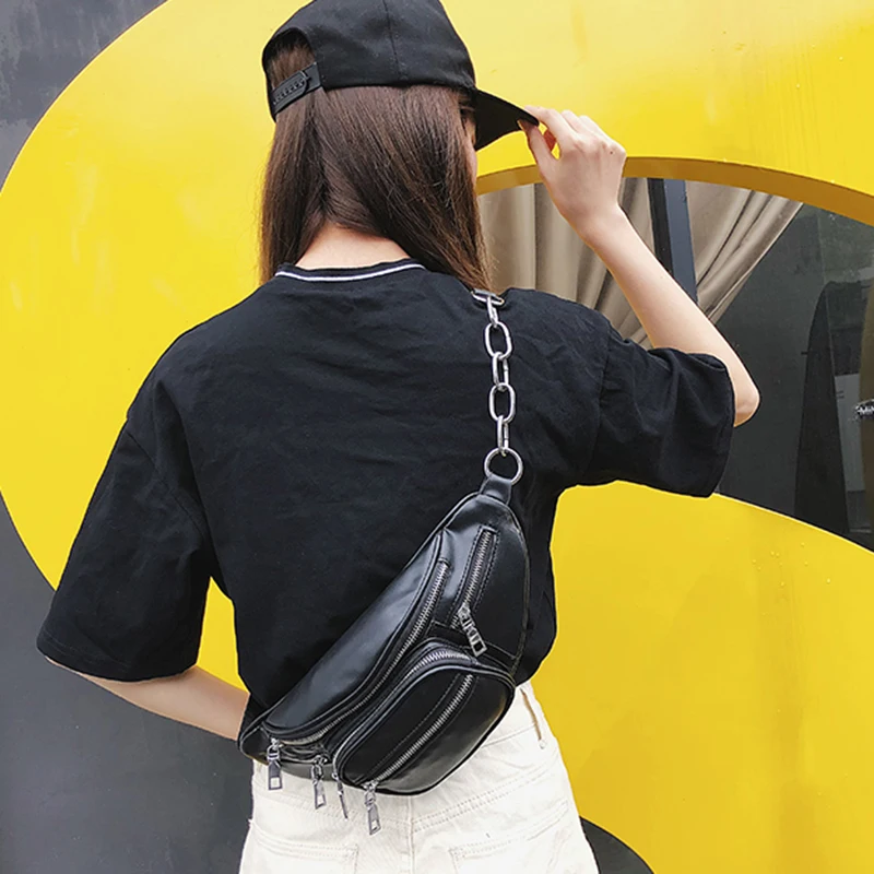 2019 PU Leather Chest Shoulder Bag Men Women Crossbody Bags Summer For Boy Girl Teenager Hip Hop Student School Cross Body Bag
2019 PU Leather Chest Shoulder Bag Men Women Crossbody Bags Summer For Boy Girl Teenager Hip Hop Student School Cross Body Bag