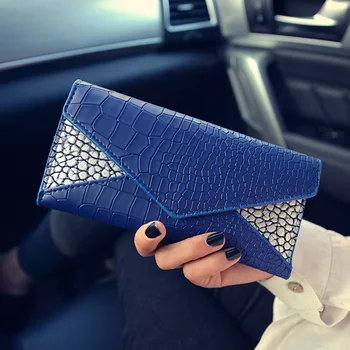 Fashion New Women's Purse Long Tri-Folds Wallet Crocodile pattern Two-pieces Mother Son Wallet carteira portefeuille monedero
Fashion New Women's Purse Long Tri-Folds Wallet Crocodile pattern Two-pieces Mother Son Wallet carteira portefeuille monedero