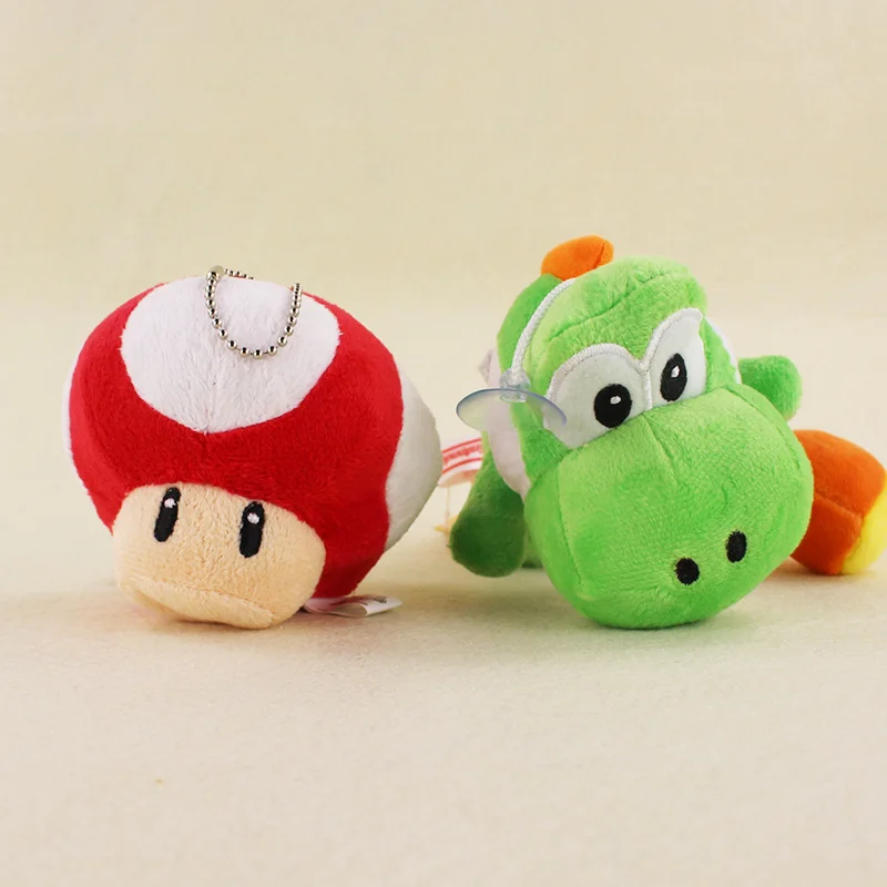 Super Mario Yoshi Dragon & Red Mushroom Pendant Plush Sucker Doll Yoshi Keychain Toys Key Rings GIft
Super Mario Yoshi Dragon & Red Mushroom Pendant Plush Sucker Doll Yoshi Keychain Toys Key Rings GIft