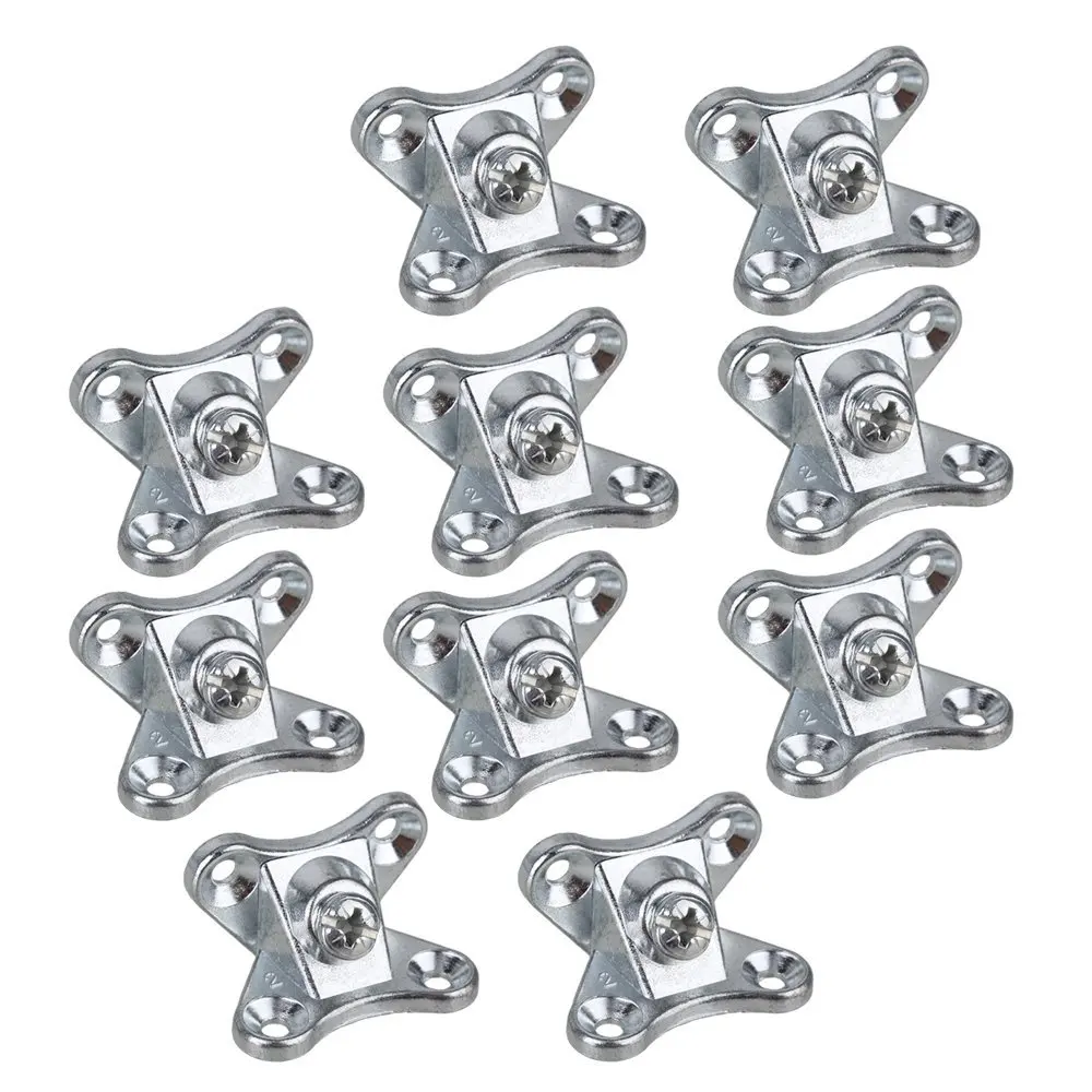Modern Butterfly Table Leg Corner Brace Joint Right Angle Bracket Fastener For Furniture Use Pack of 10 | Обустройство дома