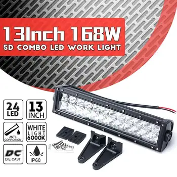 1Pcs 5D 168W 13inch LED Combo Work Light Bar for Offroad Driving Lamp 4WD Truck ATV Car Light Bar Roof Working Lamp
1Pcs 5D 168W 13inch LED Combo Work Light Bar for Offroad Driving Lamp 4WD Truck ATV Car Light Bar Roof Working Lamp