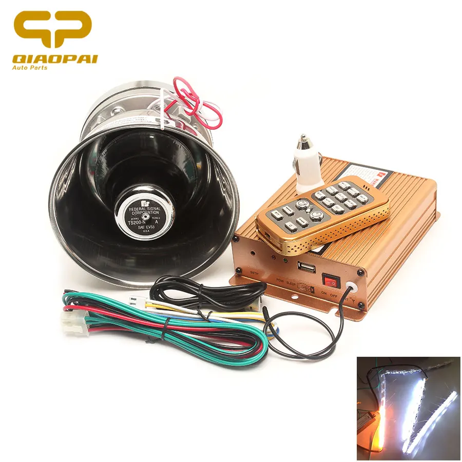 1set Super Loud DC12 V Sound 200w Siren Loudspeaker Megaphone Wireless Remote Control Car Train Horn Alarm Waring System Speak
1set Super Loud DC12 V Sound 200w Siren Loudspeaker Megaphone Wireless Remote Control Car Train Horn Alarm Waring System Speak