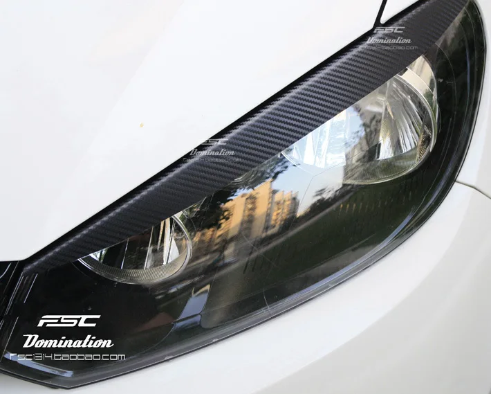 Новая версия! Чехол-наклейка из углеродного волокна для Volkswagen GOLF 6 VW golf MK6 / GTI /R20