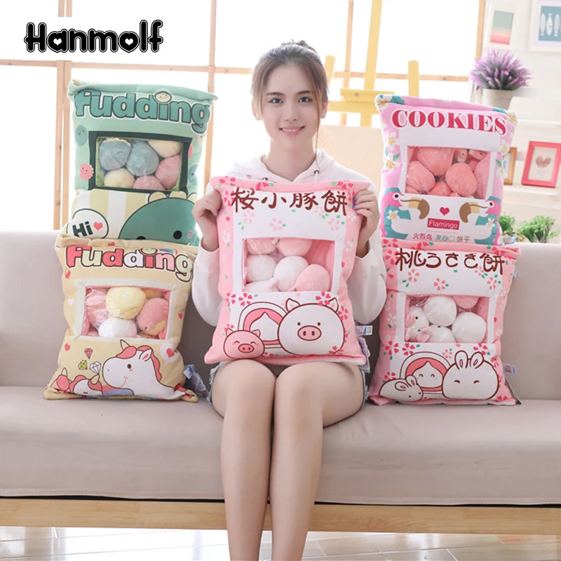 A Bag Animals Toy Plush Mini Balls Flamingo Unicorn Dinosaur Rabbit Pig Stuffed Pudding Shaped Plushie Kids Boys Girls Xmas Gift
A Bag Animals Toy Plush Mini Balls Flamingo Unicorn Dinosaur Rabbit Pig Stuffed Pudding Shaped Plushie Kids Boys Girls Xmas Gift